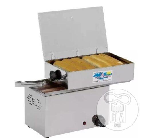 Panchera Eléctrica 20 Super Panchos Con Calienta Pan Al Vapor - Marca LOURDES