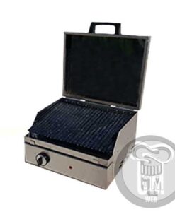 Parrilla Portatil Electrica Sobremesada 35x25 cm C/tapa ORL