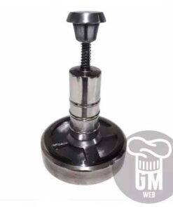 Hamburguesera Manual De Golpe Molde 12 Cm Aluminio Pulido