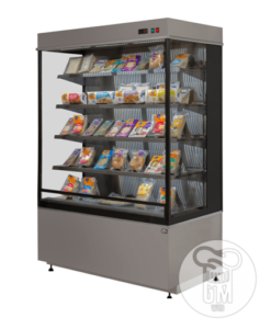 Exhibidora Refrigerada Vertical Open Cooler Auto Servicio 120 cm 5 Niveles