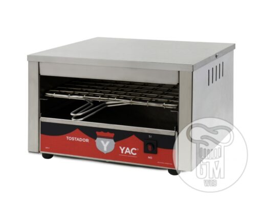 Tostador Carlitero Eléctrico Acero Inoxidable Marca YAC