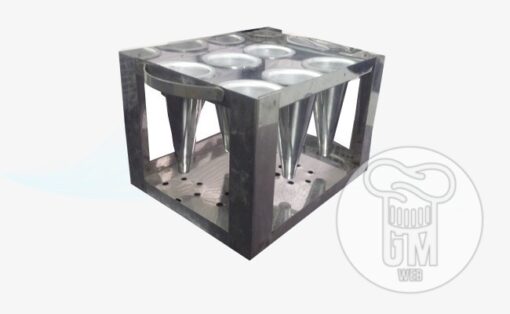 Moldes 6 Conos Para Pizza Pizzera con 6 Moldes Cucurucho