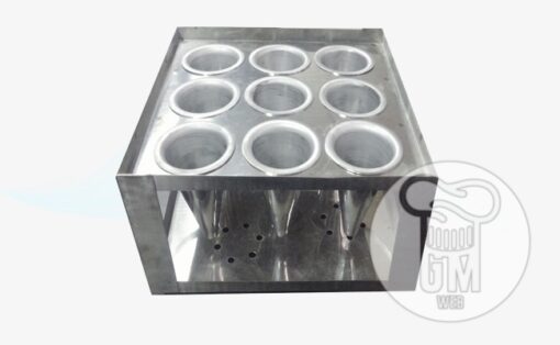 Moldes  Cono 9 Para Pizza Pizzera con 9 Moldes Cucurucho