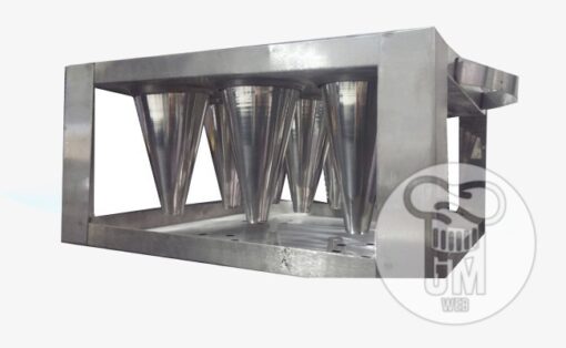 Moldes Cono 12 Para Pizza Pizzera con 12 Moldes Cucurucho