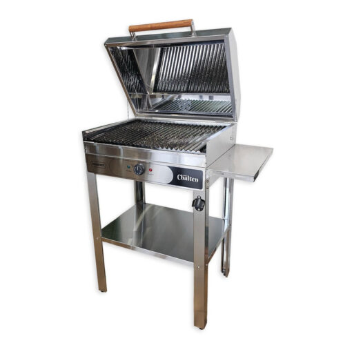 Parrilla Eléctrica De Acero Inoxidable Con Base Modelo Chalten - Marca RESINET