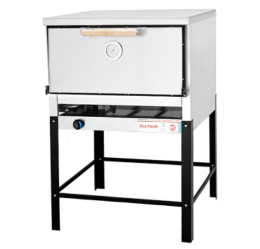 Horno Pizzero A Gas 12 Pizzas Modelo Gauchito - Marca SOL REAL