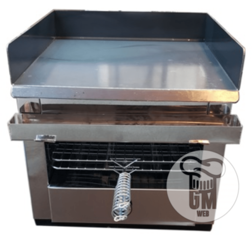 Plancha eléctrica con Carlitero - Marca Lourdes