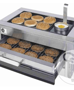 Hamburguesera Eléctrica Sin Humo Ni Olor 10/12 Hamburguesas ANION