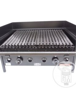 Parrilla A Gas Con Faldón 70x60 INVERNATIVA