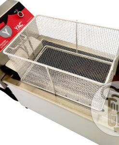Freidora Eléctrica 8 a 10 Litros Acero AISI 304 Aceite y Agua - Marca YAC