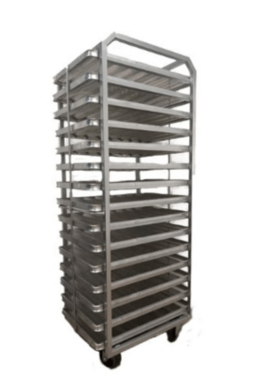 Carro Latero - Zorra Porta Bandejas Con Ruedas 70x45x15 Con Funda