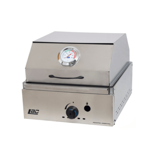 Parrilla A Gas De Acero Inoxidable Con Tapa - Marca LBC
