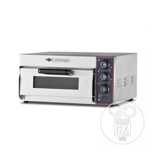 Horno Pizzero Compacto 40x40 Con Piso Refractario - Marca CATANIA