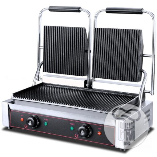 Panini Grill Electrico Doble Tostadora XXL - Marca SIKLA