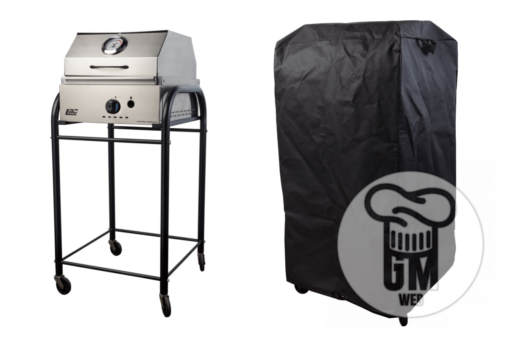 Parrilla A Gas De Acero Inoxidable Con Tapa + Funda - Marca LBC
