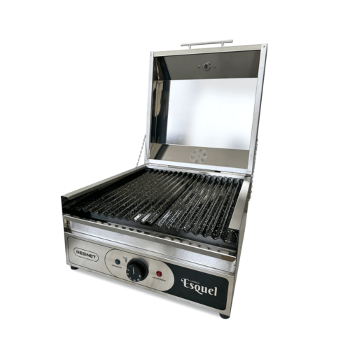 Parrilla Eléctrica Esquel 40x40 Acero Inoxidable / Mesada o Balcón - Marca RESINET
