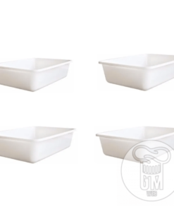 Pack de 4 Bateas Rectangulares Medianas - 41x30x9