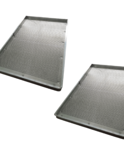Pack x 2 - Bandeja Perforada 60x40 Marco Aluminio - Marca PAUNA