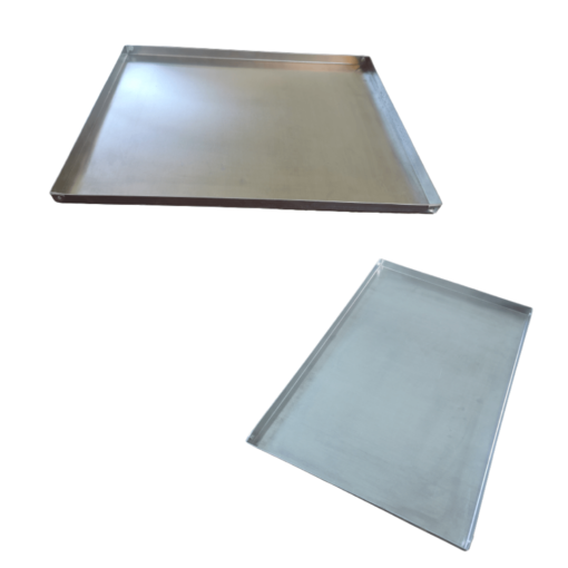 Pack 4 Bandejas de Aluminio 44x32x2