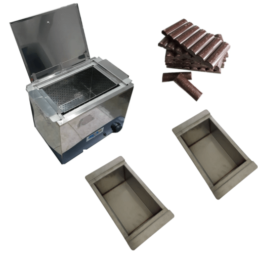 Templadora Bañadora Chocolate c/2 Bachas - Marca LOURDES