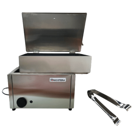 Panchera Con Calienta Pan al Vapor 24 Super Panchos - Marca MNICOTERA