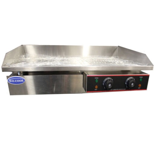 Plancha Lisa Y Grill Industrial Hamburguesera 4 Kw - Marca SILCOOK