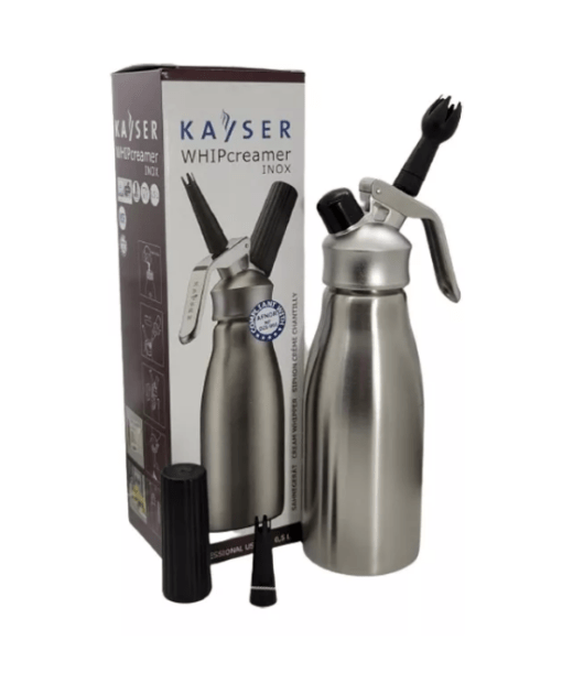 Cremera Sifon Premium Acero Inoxidable 0,5 L - Marca KAYSER