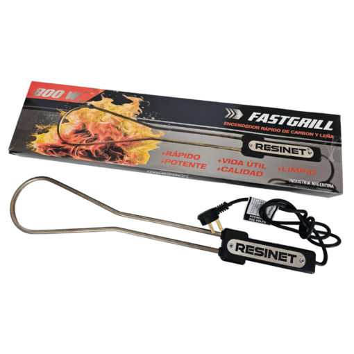 Encendedor Eléctrico Prende Fuego Carbon Leña Fast Grill - Marca Resinet