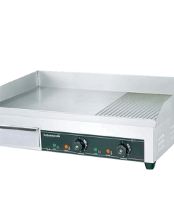 Plancha Eléctrica Lisa y Grill 4400 Watts Cocción 73x40 cm - Marca TURBOBLENDER