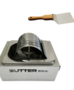 Enmantecadora para Pan de Hamburguesa Butter Pro + Espátula - Marca RESINET