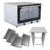 Horno Convector 5 Bandejas Con Vapor y Grill + Base - Marca SILCOOK