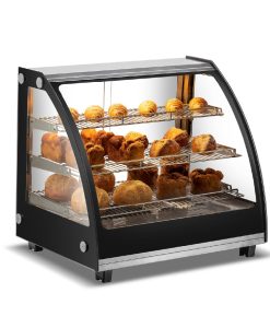 Exhibidor de Calor Mesada Vitrina 79 cm - Modelo Coral